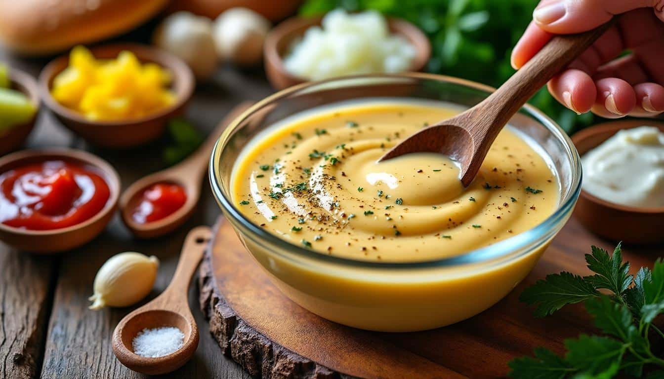 découvrez comment préparer une sauce burger maison savoureuse et rapide avec notre recette facile. ajoutez une touche gourmande à vos burgers en quelques minutes !