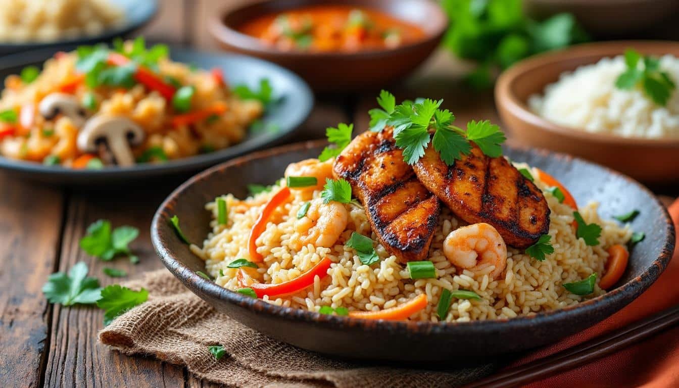 découvrez des recettes faciles et savoureuses à base de riz pour tous les goûts. idéales pour des repas rapides, équilibrés et délicieux à partager en famille.