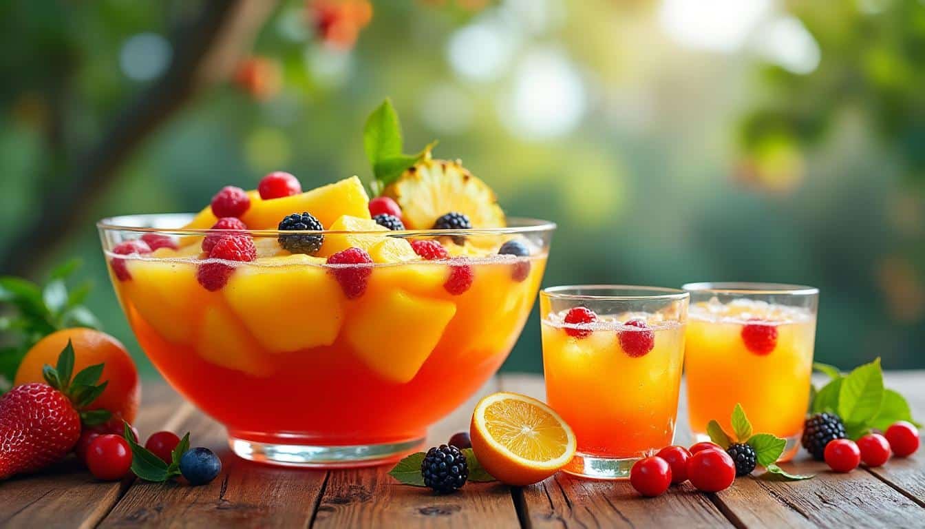 découvrez notre recette de punch facile pour 20 personnes, un guide simple et rapide pour réussir votre cocktail festif en un rien de temps.