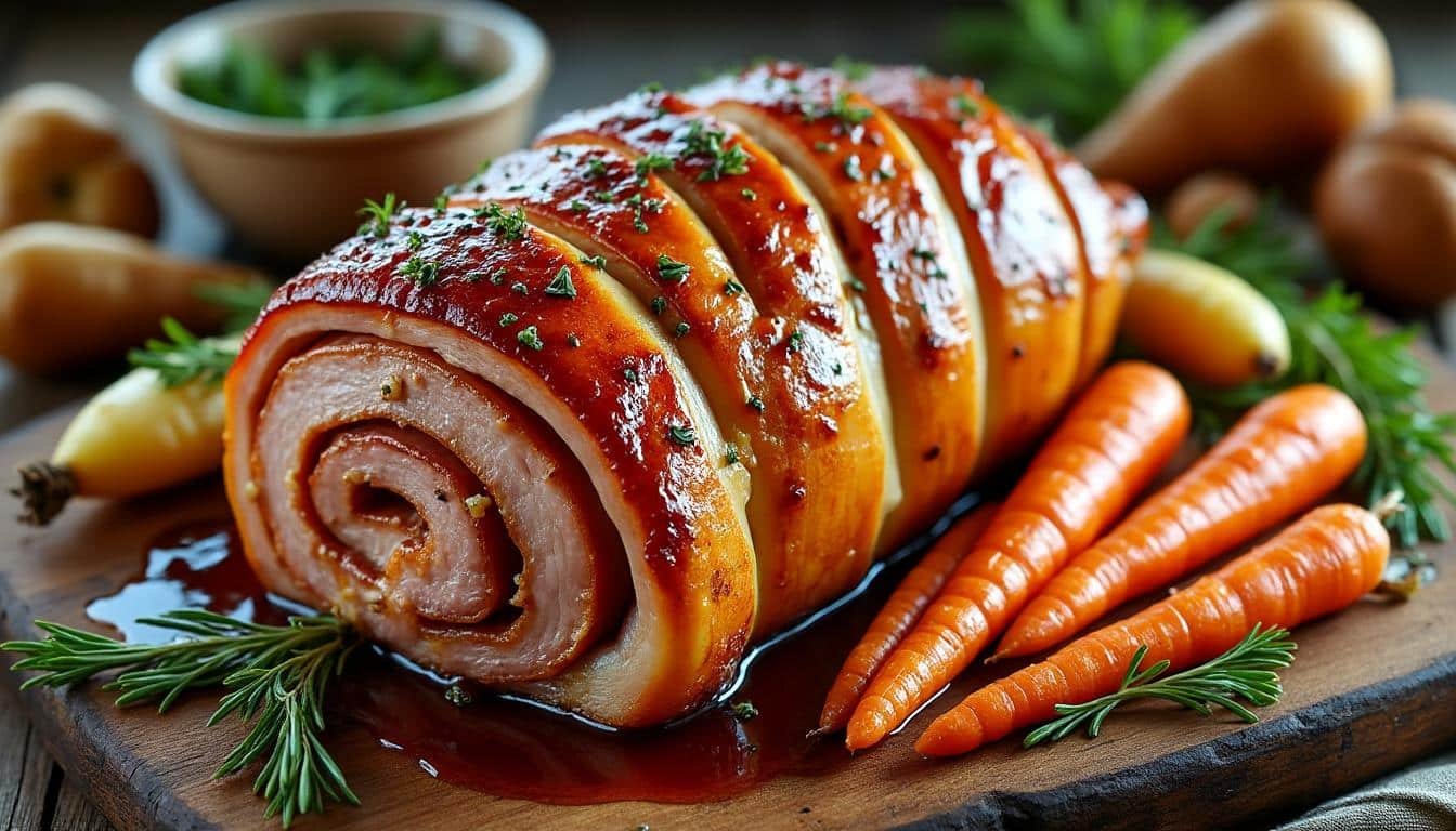 découvrez une recette simple et savoureuse de paupiette de porc au four, parfaite pour un repas gourmand et facile à préparer.